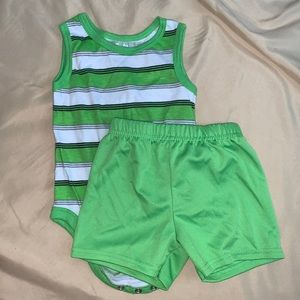 Boys 12m tank top and shorts